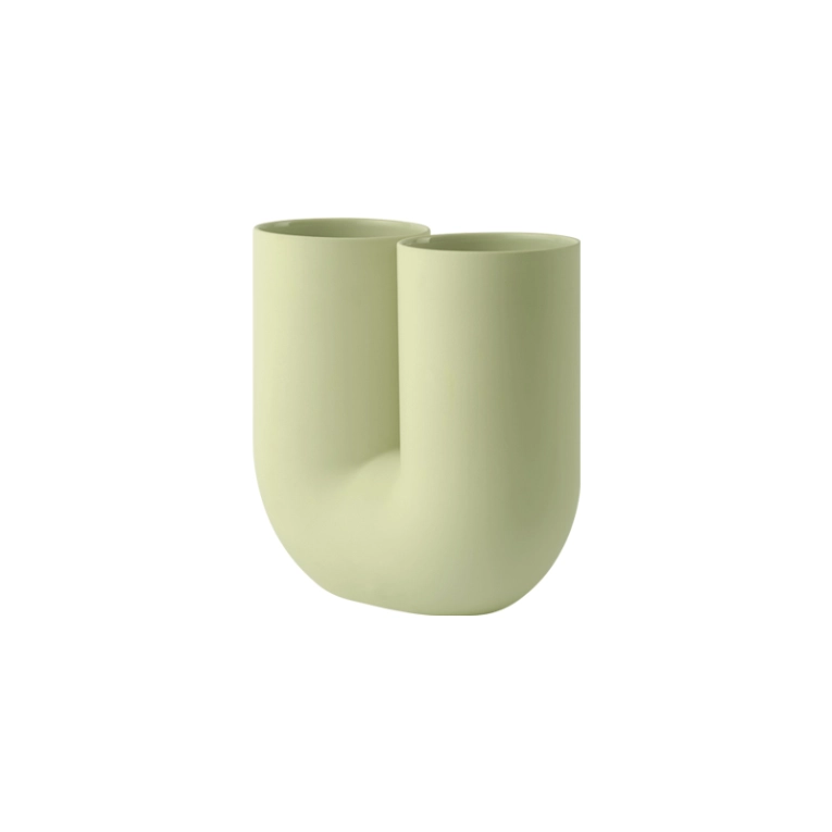 Vase Vase KINK Vert clair MUUTO