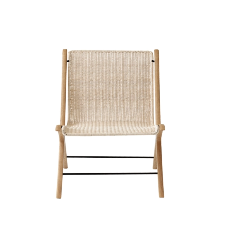 Fauteuil X HM10 Chêne/ rotin AND TRADITION