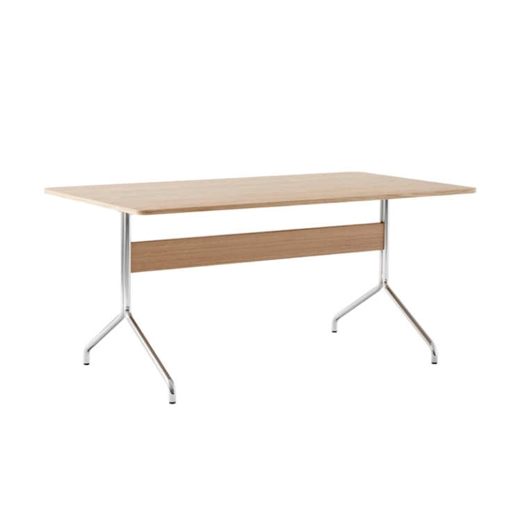 Table PAVILION AV18 Chêne/ chrome AND TRADITION