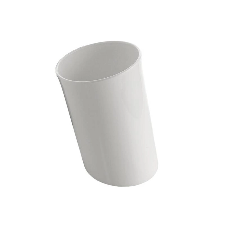 Corbeille à papier IN ATTESA Blanc DANESE