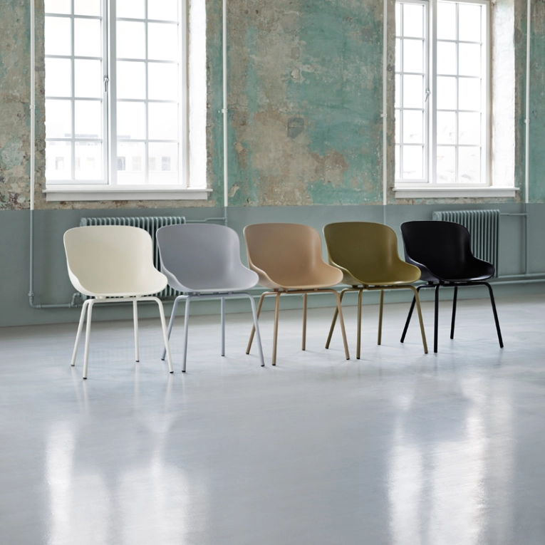 Chaise HYG 4 pieds Blanc Normann Copenhagen