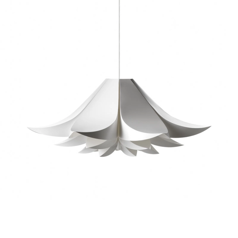 Suspension NORM 06 medium Ø 62 abat-jour Blanc Normann Copenhagen