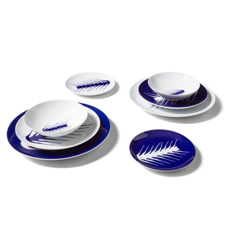Assiette Set de 2 assiettes plates Ø 27 LE MONDE DE CHARLOTTE PERRIAND CASSINA