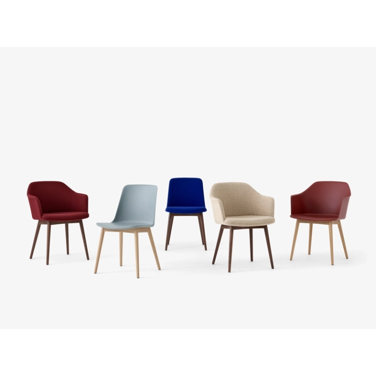 Chaise RELY HW71 Bleu clair AND TRADITION