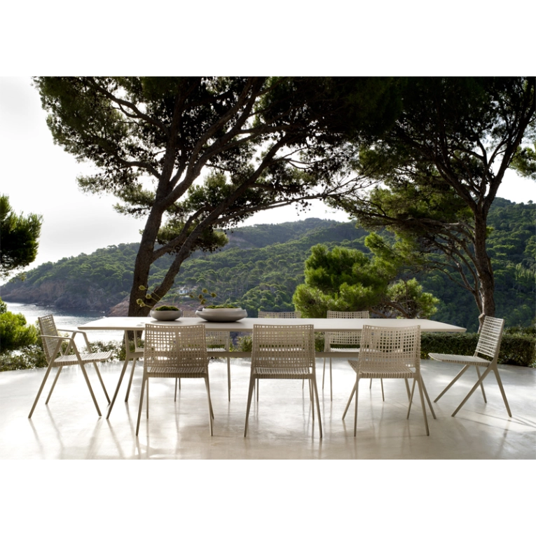 Table extérieur Table BRANCH L 300 Teck/Lin TRIBU