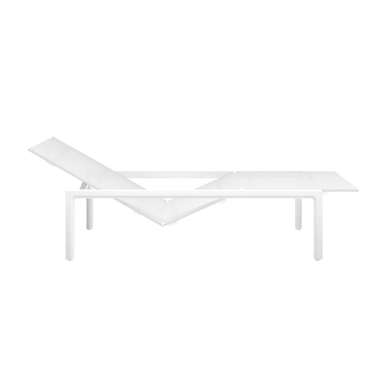 Bain de soleil, chaise longue et hamac Chaise longue ILLUM Blanc TRIBU