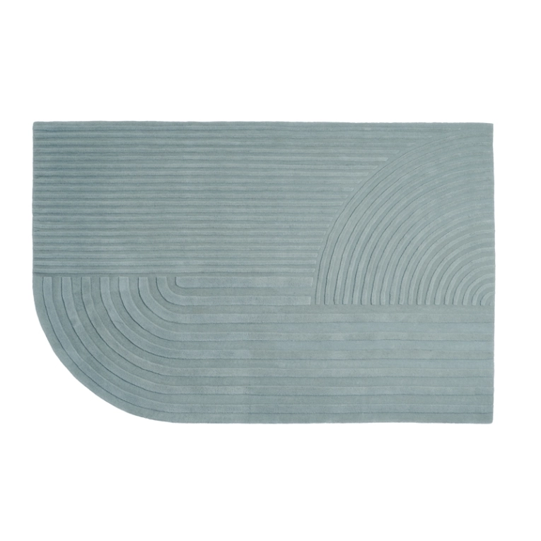Tapis Tapis RELEVO Vert sauge MUUTO