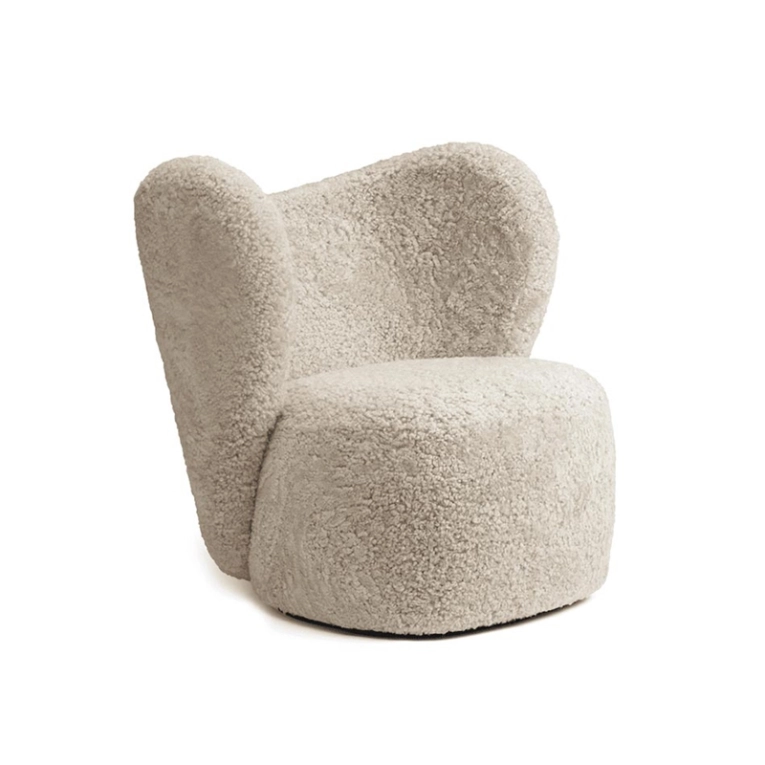 Fauteuil LITTLE BIG Sheepskin Sheepskin Moonlight NORR11