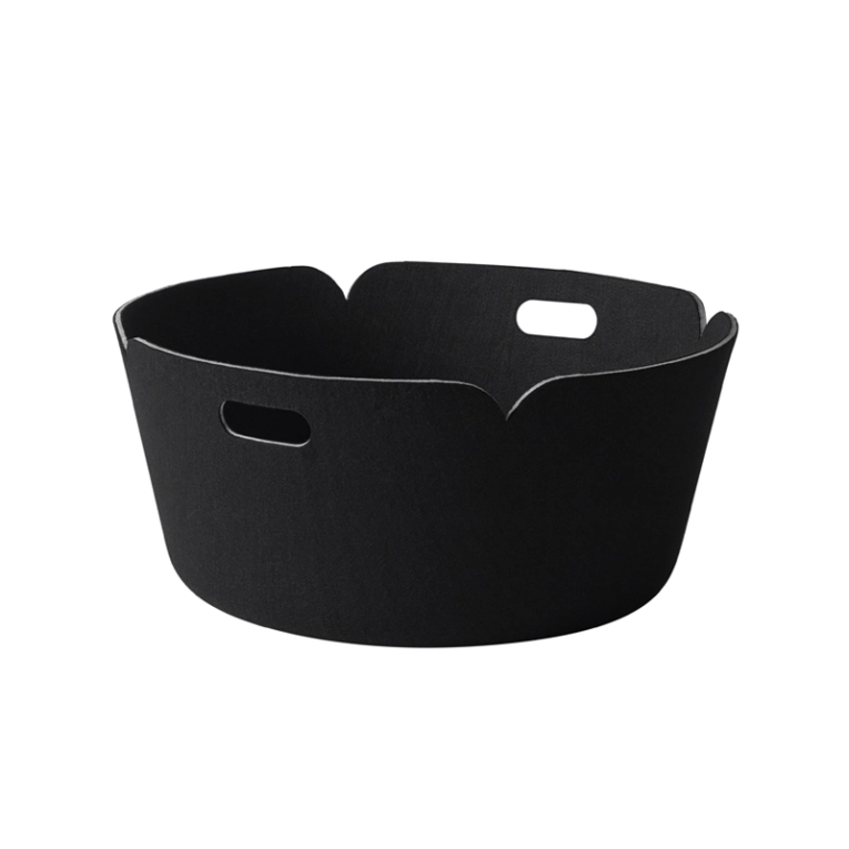 Petit rangement RESTORE ROUND Noir MUUTO