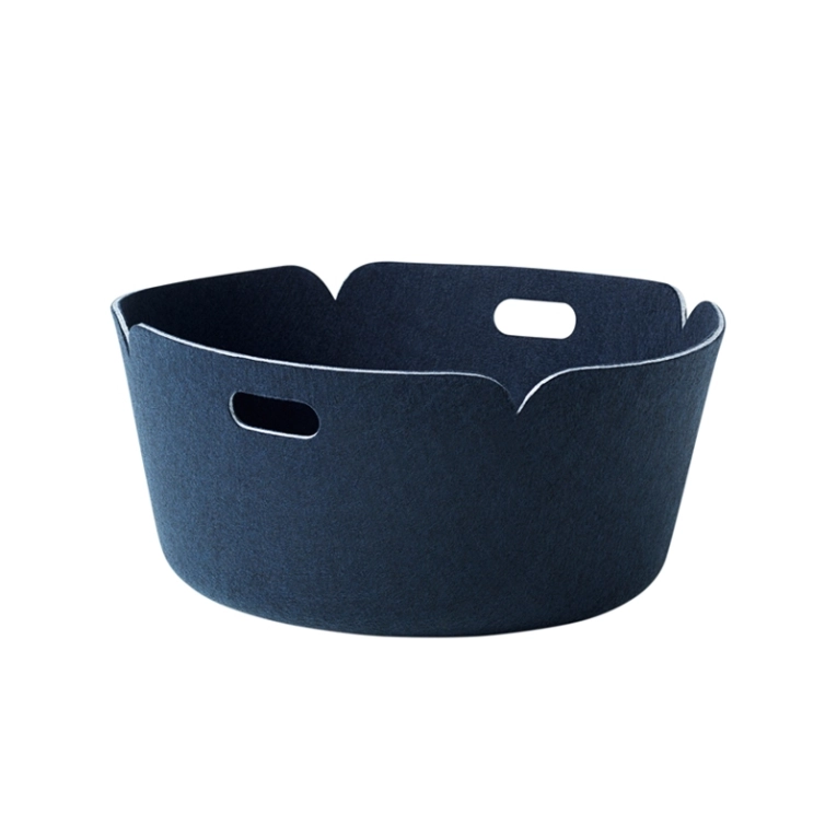 Petit rangement RESTORE ROUND Bleu nuit MUUTO