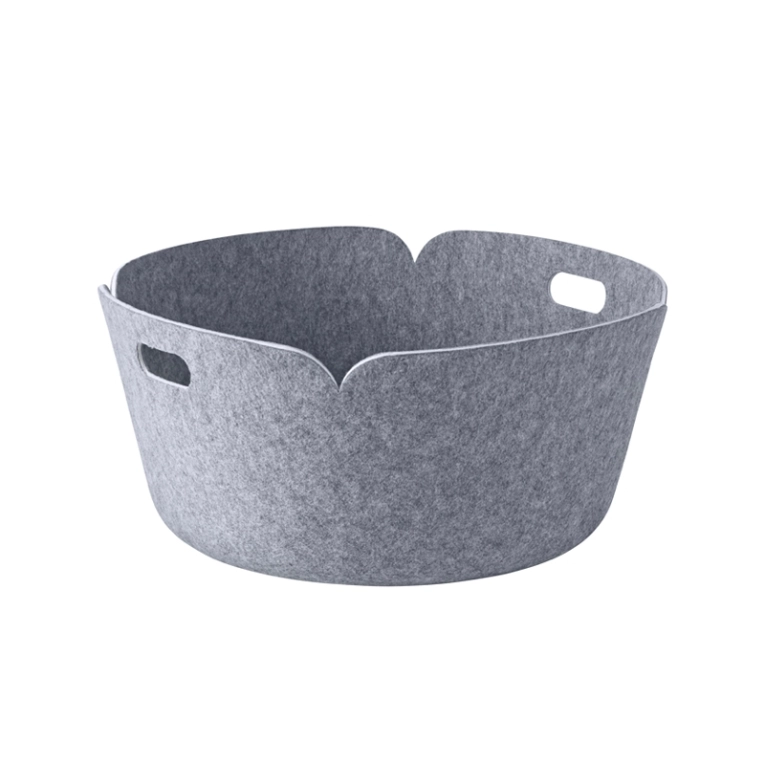 Petit rangement RESTORE ROUND Gris MUUTO