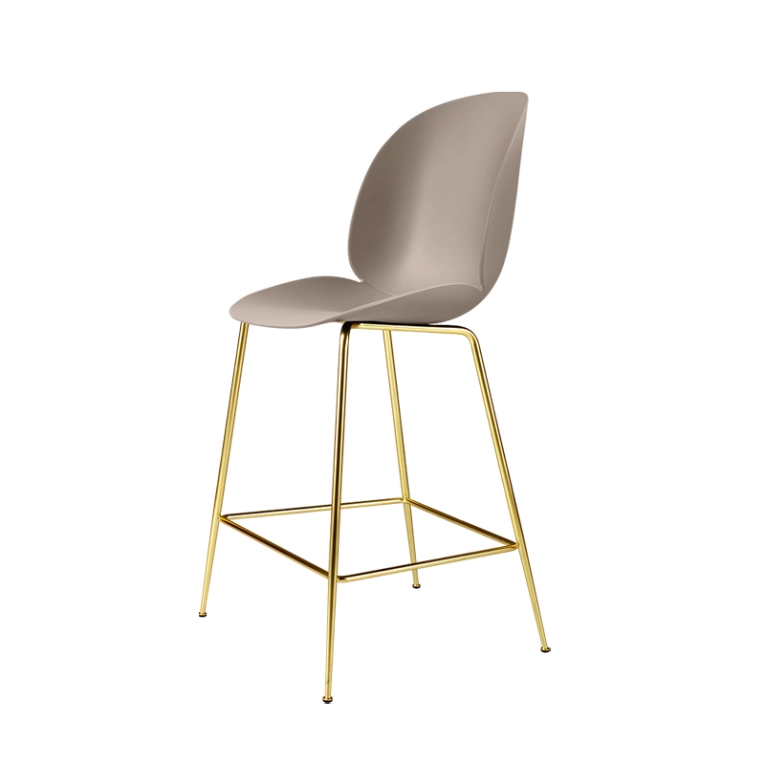 Tabouret haut BEETLE COUNTER H 65 Beige GUBI