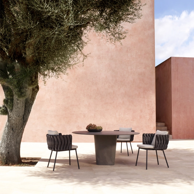 Table extérieur Table TAO Ø 160 Wengé TRIBU