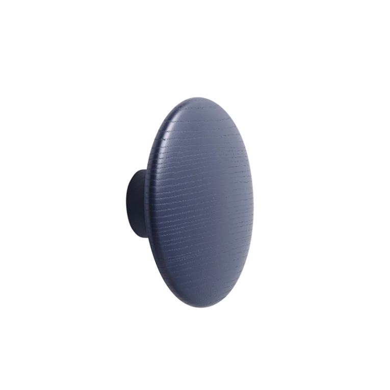 Patère Design Patère DOTS Ø 17 Bleu nuit MUUTO