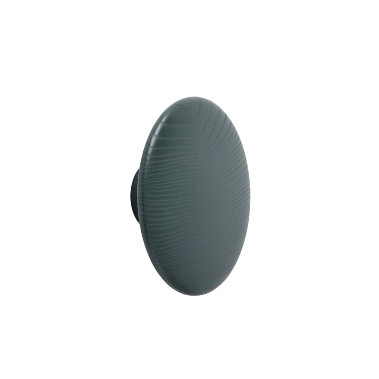 Patère Design Patère DOTS Ø 17 Vert foncé MUUTO
