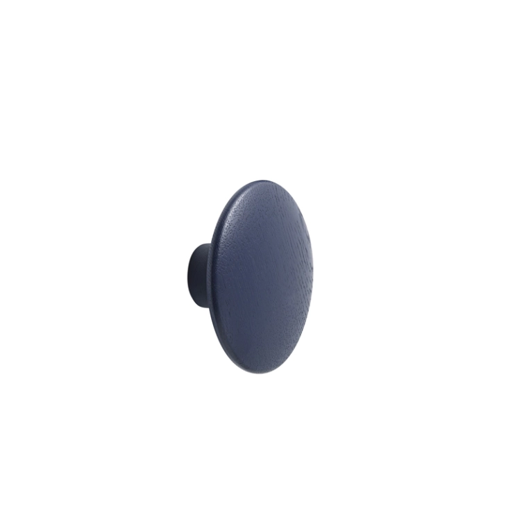 Patère Design Patère DOTS Ø 13 Bleu nuit MUUTO