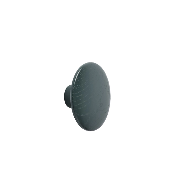 Patère Design Patère DOTS Ø 13 Vert foncé MUUTO