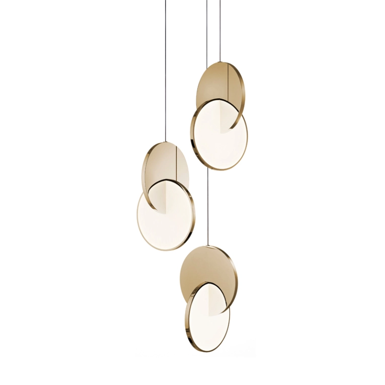 Suspension ECLIPSE CHANDELIER Laiton poli LEE BROOM