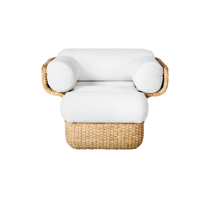 Fauteuil BASKET LOUNGE Lorkey 40 GUBI