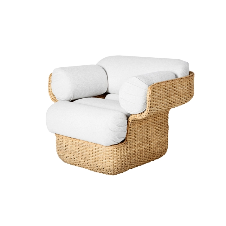 Fauteuil BASKET LOUNGE Lorkey 40 GUBI