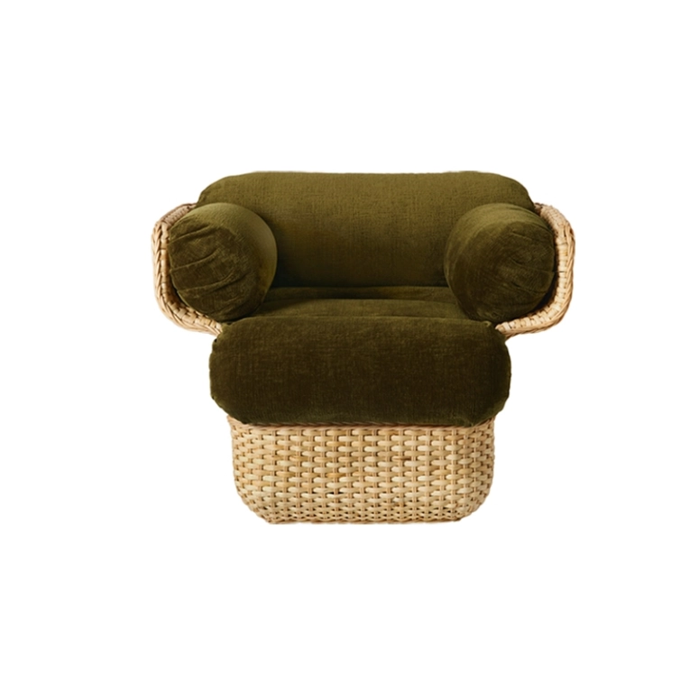 Fauteuil BASKET LOUNGE Mumble 40 GUBI