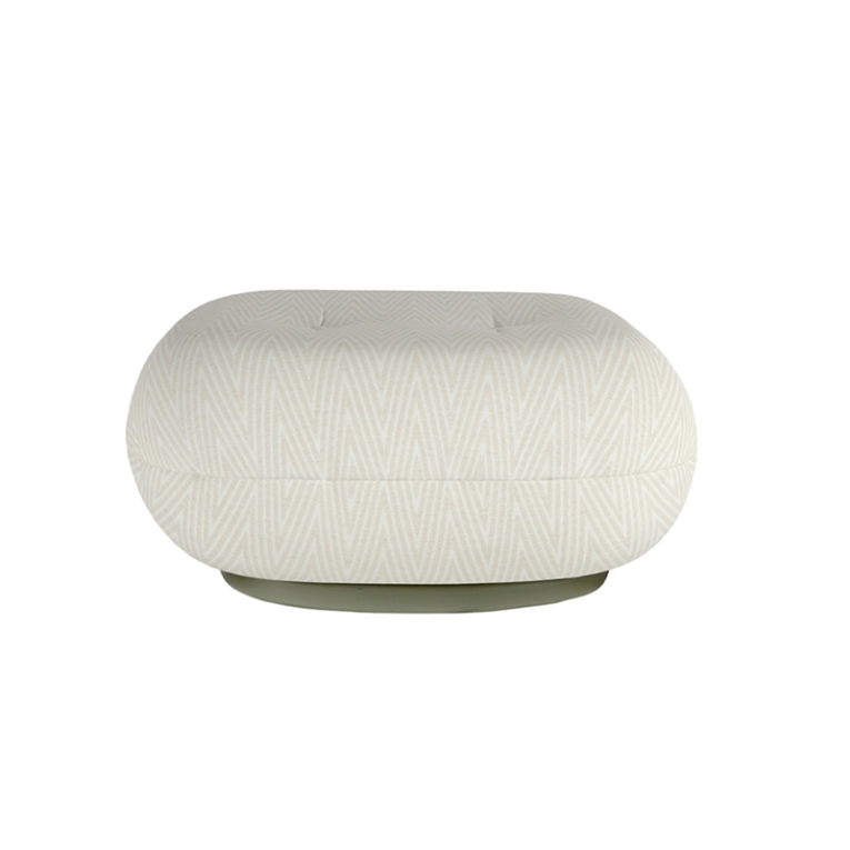 Pouf PACHA pivotant Chevron Chevron Outdoor 002 GUBI