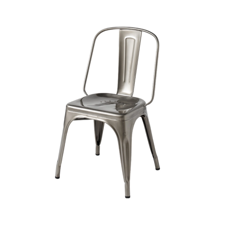 Chaise AC Brut verni TOLIX