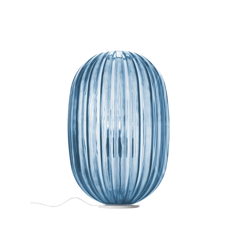 Lampe à poser PLASS Media Bleu FOSCARINI