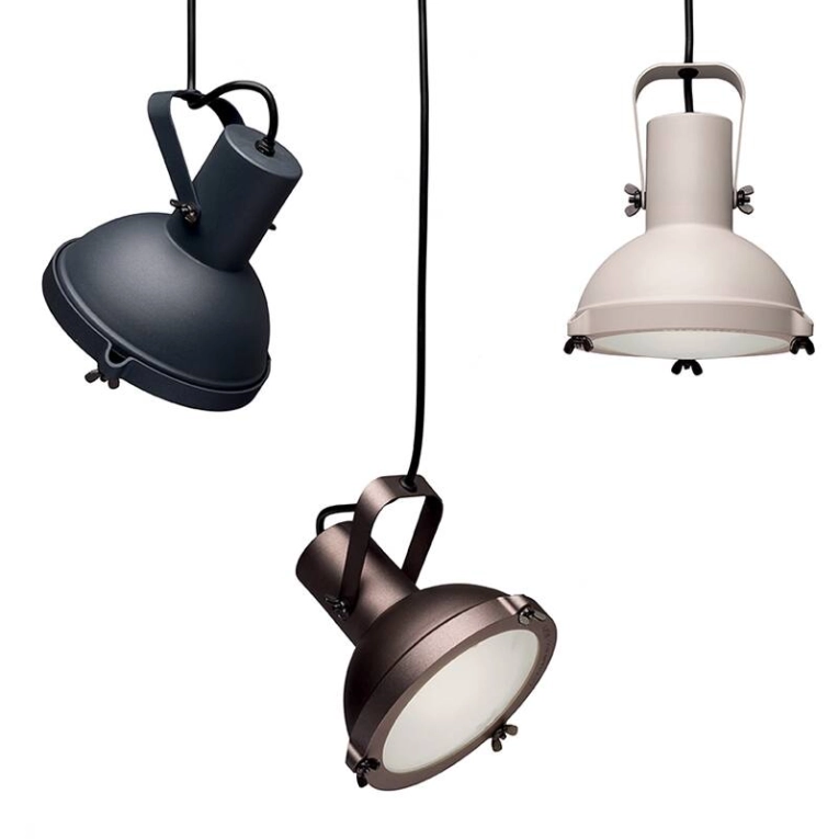 Suspension PROJECTEUR 165 Bleu nuit NEMO LIGHTING