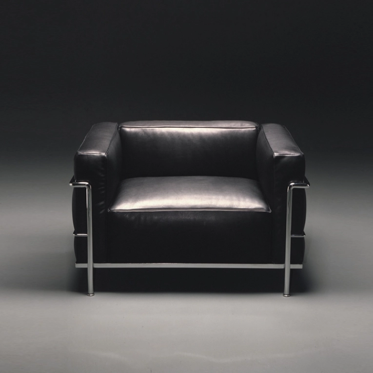 Fauteuil 3 Fauteuil Grand Confort Grand Modèle Durable Noir CASSINA