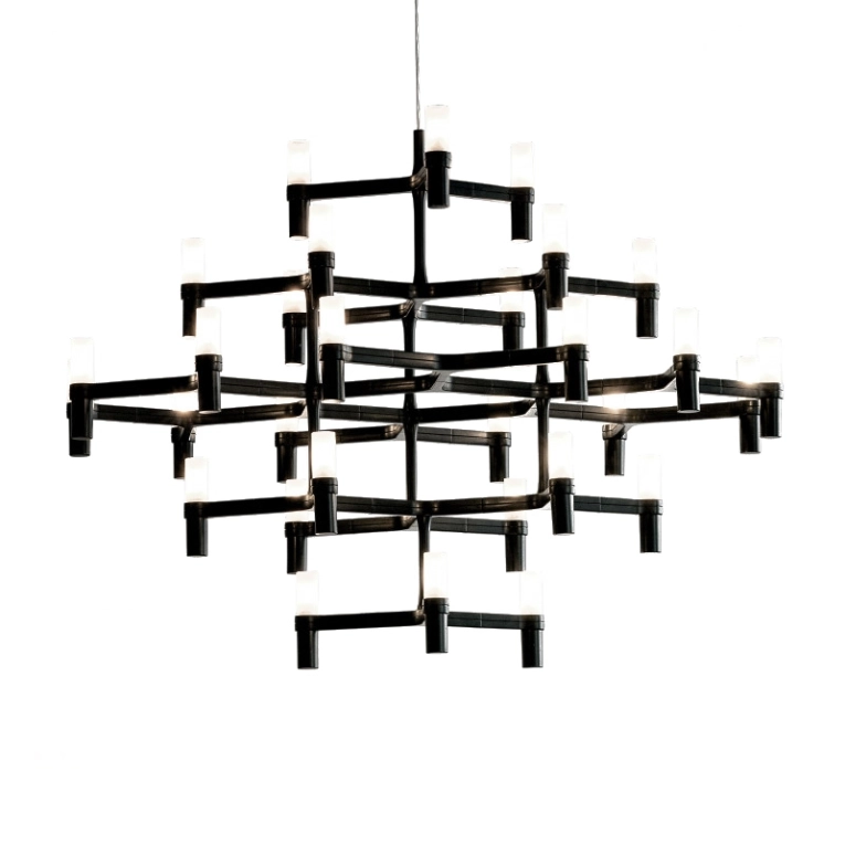 Suspension CROWN MAJOR Noir NEMO LIGHTING