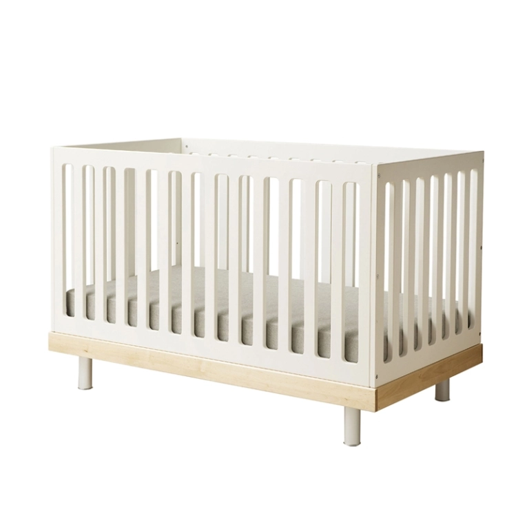 Lit enfant Lit bébé CLASSIC Blanc/ bouleau OEUF NYC