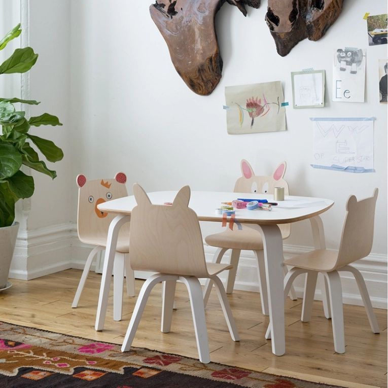 Table enfant Table pour enfants PLAY Blanc, bois OEUF NYC