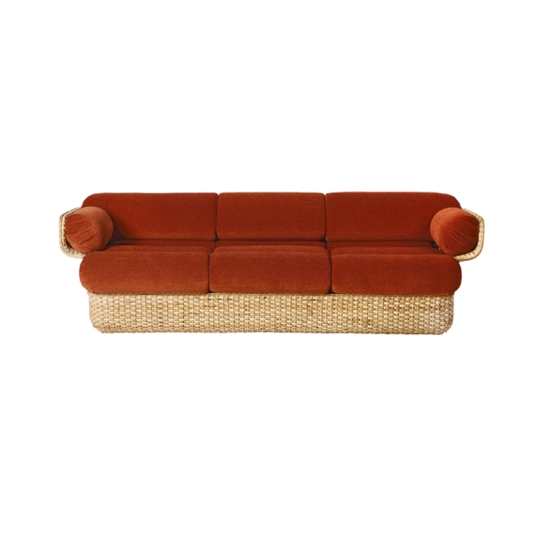 Canapé BASKET 3 PLACES Belsuede Special FR 133 GUBI
