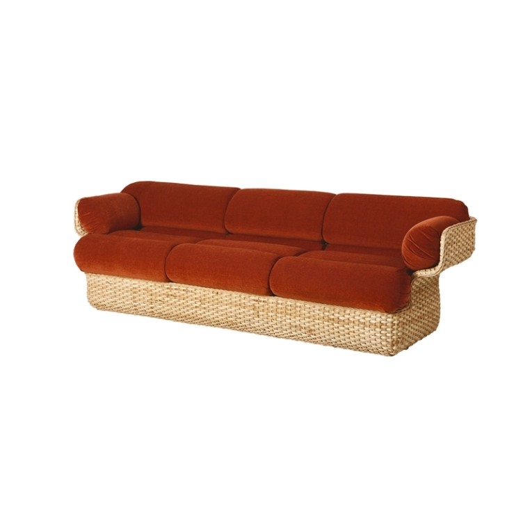 Canapé BASKET 3 PLACES Belsuede Special FR 133 GUBI