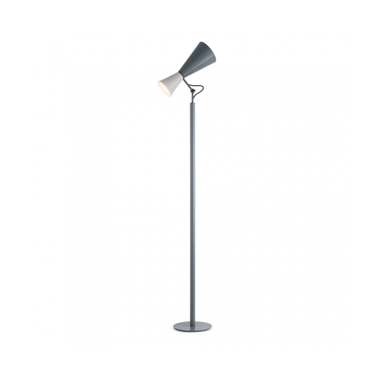 Lampadaire PARLIAMENT Blanc/gris NEMO LIGHTING