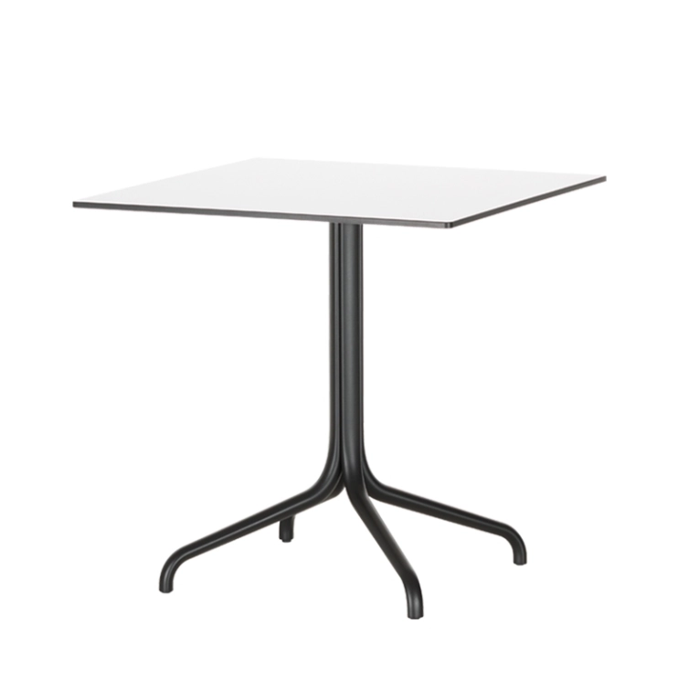 Table extérieur BELLEVILLE OUTDOOR 75x75 Blanc VITRA