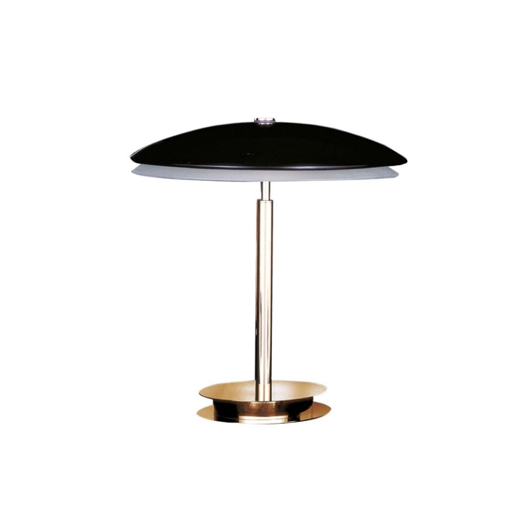 Lampe à poser BIS/TRIS Laiton/ noir FONTANA ARTE