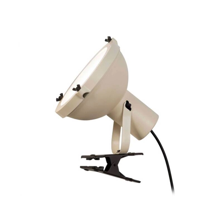 Applique PROJECTEUR 165 CLIP Sable clair NEMO LIGHTING