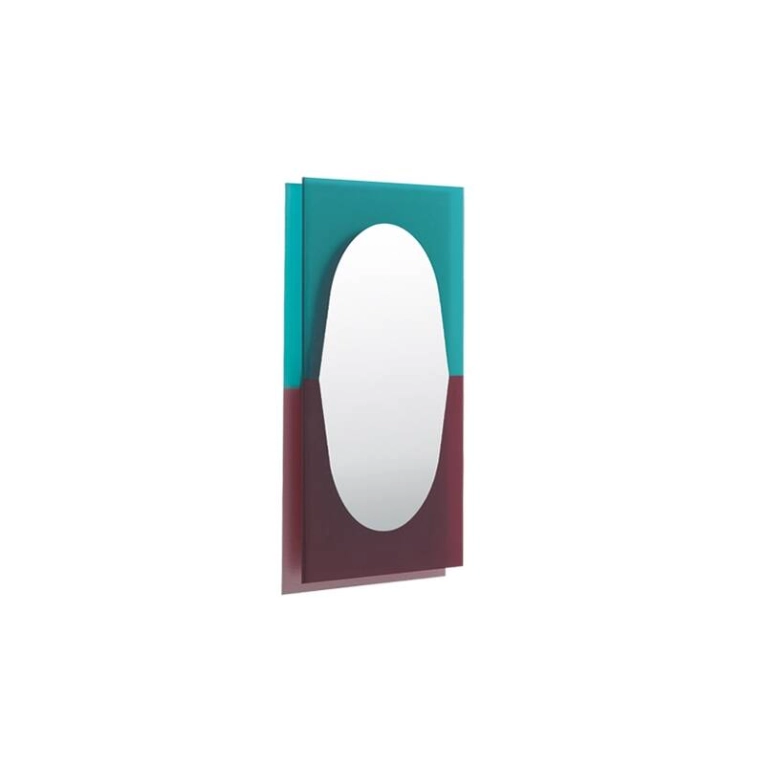 Miroir Miroir WANDER 40x55 Emeraude/ griotte PETITE FRITURE