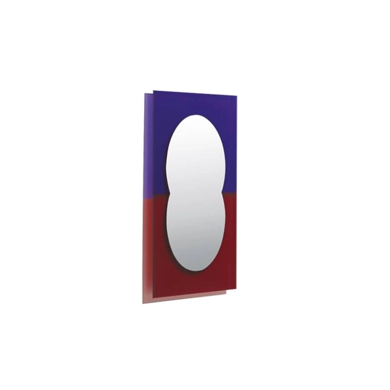 Miroir Miroir WANDER 40x55 Violet/ rouge brun PETITE FRITURE