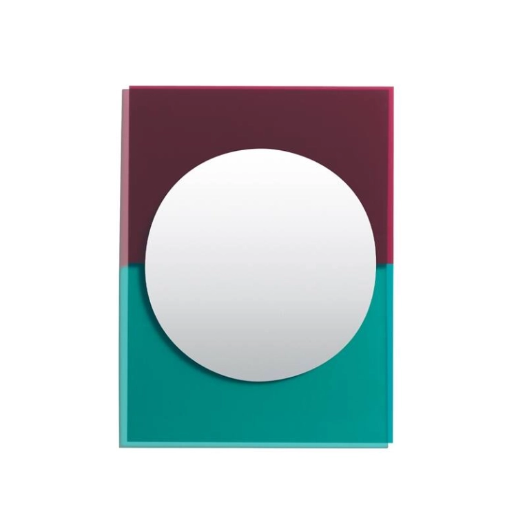 Miroir Miroir WANDER 67x90 Emeraude/ griotte PETITE FRITURE