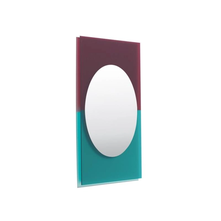 Miroir Miroir WANDER 67x90 Emeraude/ griotte PETITE FRITURE