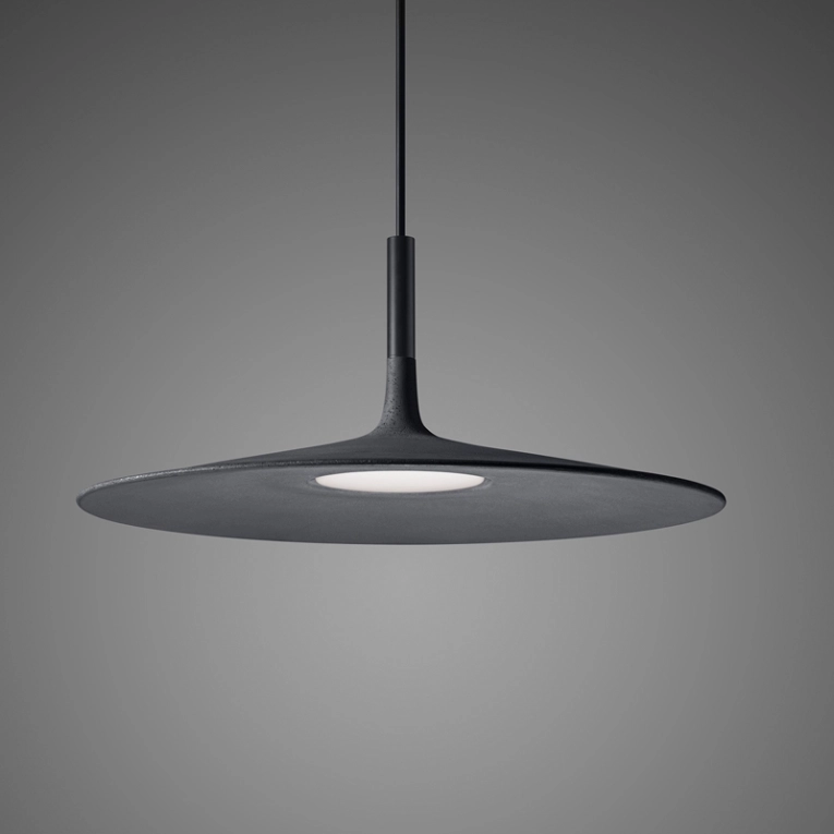 Suspension APLOMB LARGE Anthracite FOSCARINI