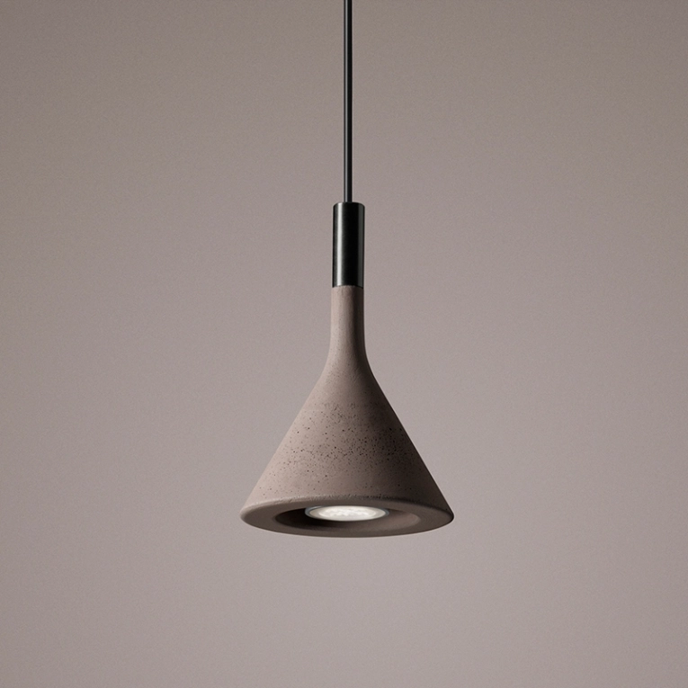 Suspension APLOMB MINI Marron FOSCARINI