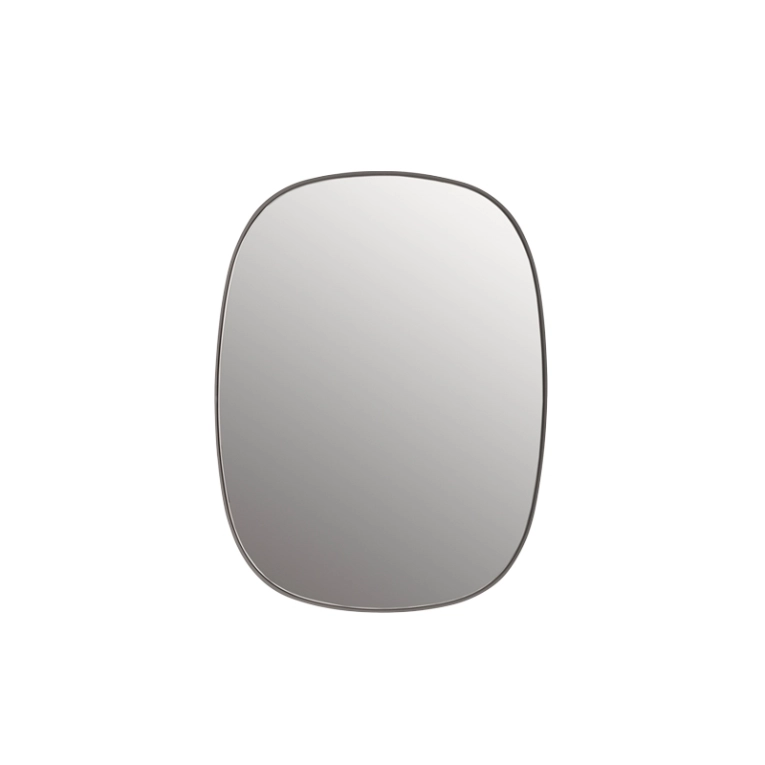Miroir MIROIR FRAMED SMALL Gris MUUTO