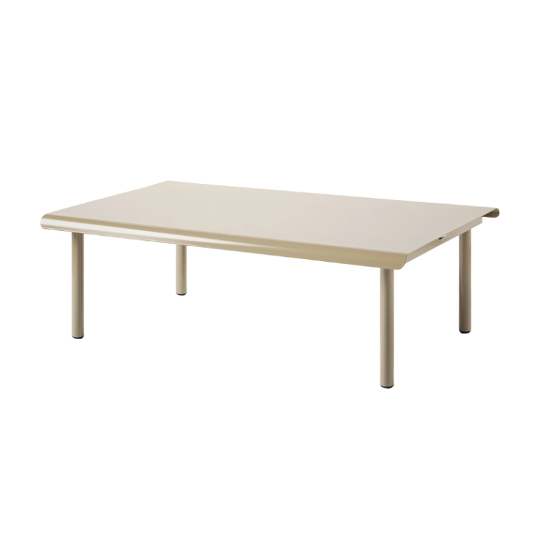 Table basse extérieur Table basse PATIO 110x70 Beige gris TOLIX