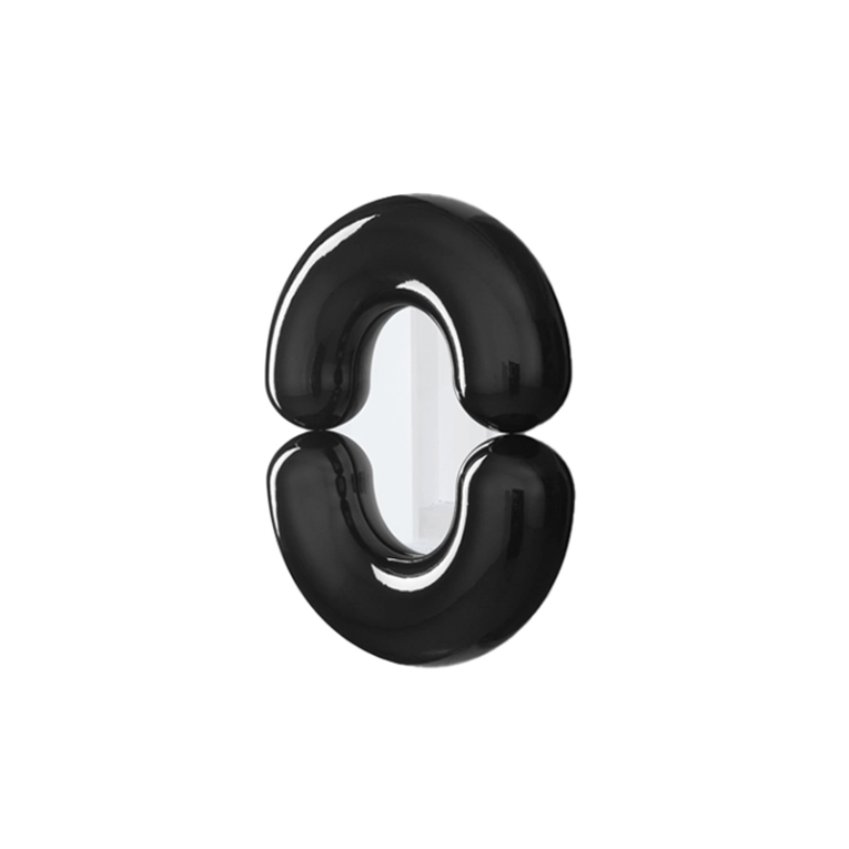 Miroir Miroir ZODIAC S Noir MOUSTACHE