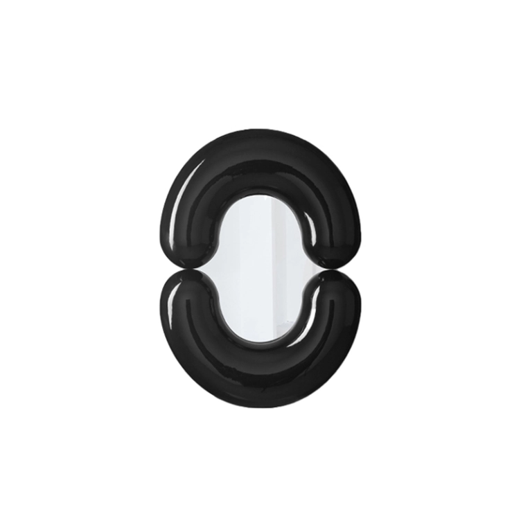 Miroir Miroir ZODIAC S Noir MOUSTACHE