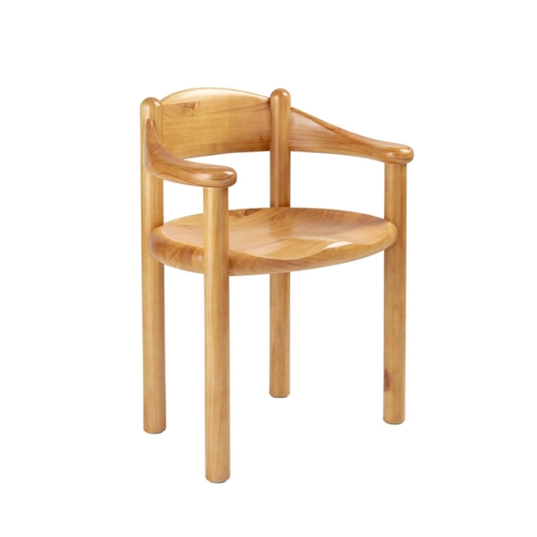 Chaise DAUMILLER Pin doré GUBI